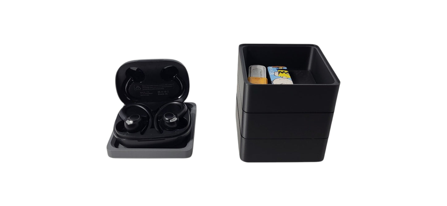 Boîte de rangement empilable