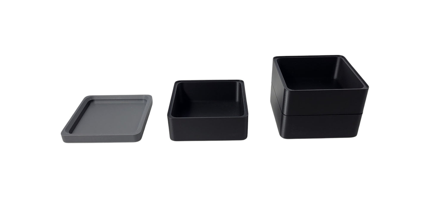 Boîte de rangement empilable